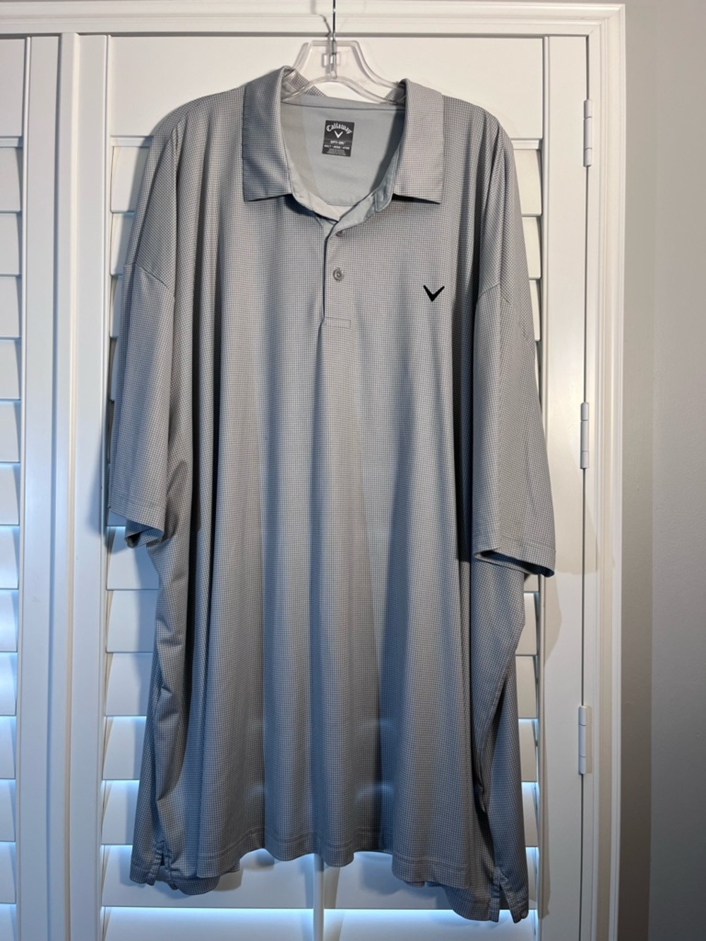 Callaway Light Gray Men’s Performance Polo